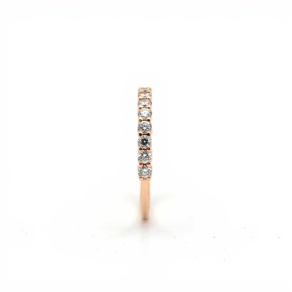 U-Setting Diamond Wedding Band